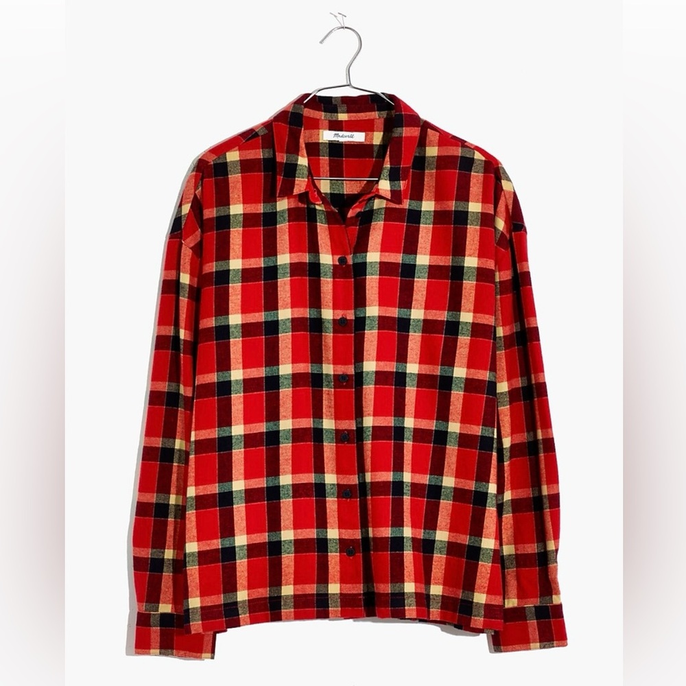 Madewell Flannel Westlake Shirt in Newfield Plaid